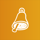 door bell christmas clip art icon